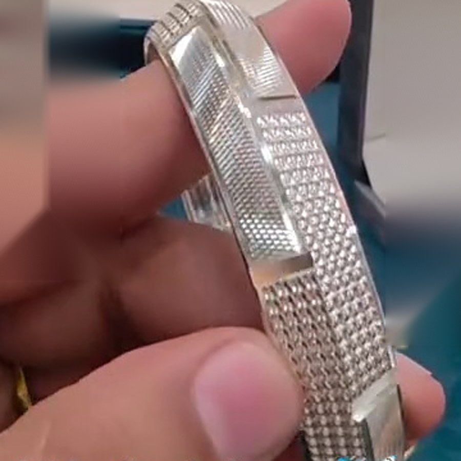 Silver Kara, 50 g from Sukhdev Jewellers and Sons