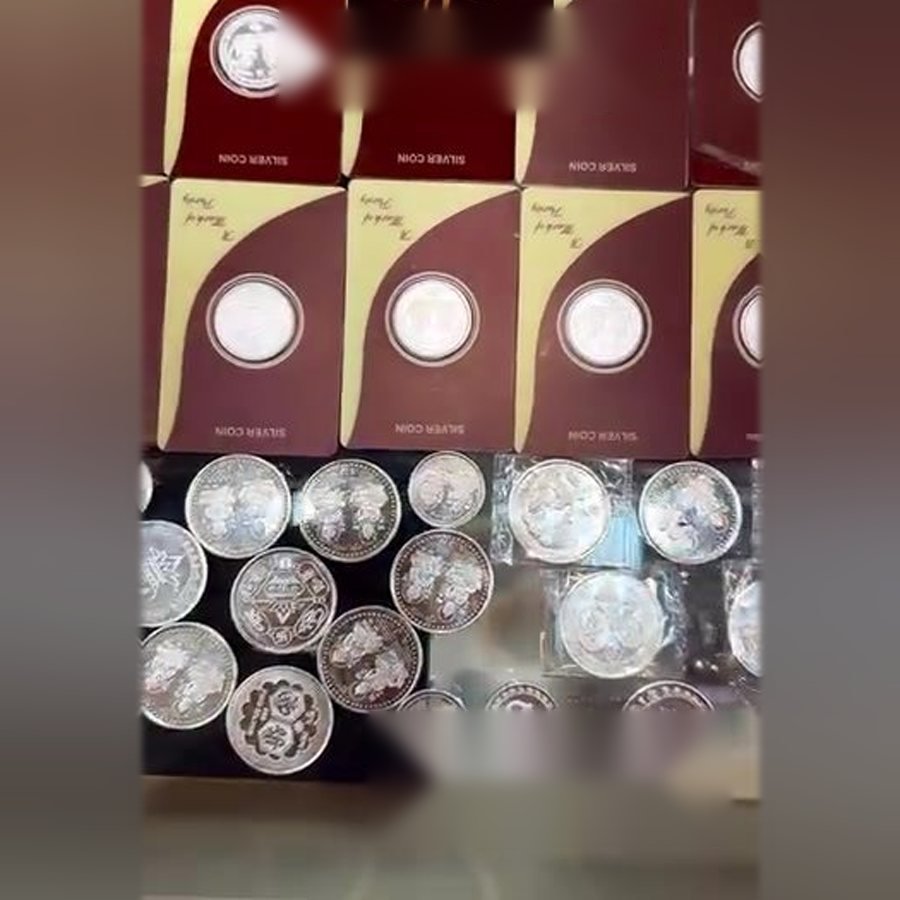 Silver Coins, 5 to 100 g from Sukhdev Jewellers and Sons